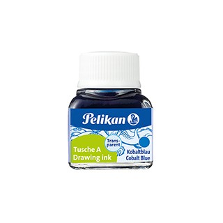 INCHIOSTRO DI CHINA 523 BLU COBALTO 8 10ML PELIKAN - Conf da 10 pz.