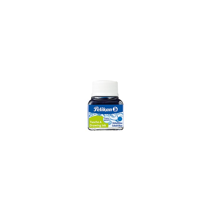 INCHIOSTRO DI CHINA 523 BLU COBALTO 8 10ML PELIKAN - Conf da 10 pz.