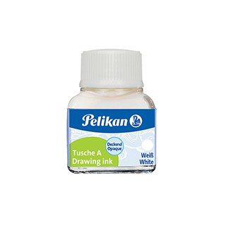 INCHIOSTRO DI CHINA 523 BIANCO 18 10ML PELIKAN - Conf da 10 pz.