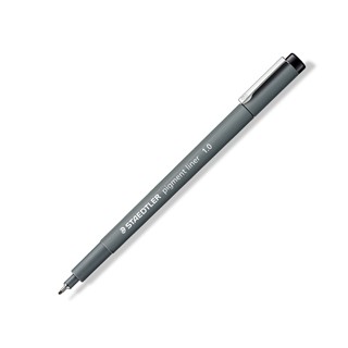 Pennarello Pigment Liner 308 nero 1,0mm Staedtler - Conf da 10 pz.