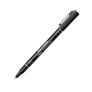 FINELINER PROFESSIONAL FIBER NERO 0,05MM KOHINOOR - Conf da 10 pz.