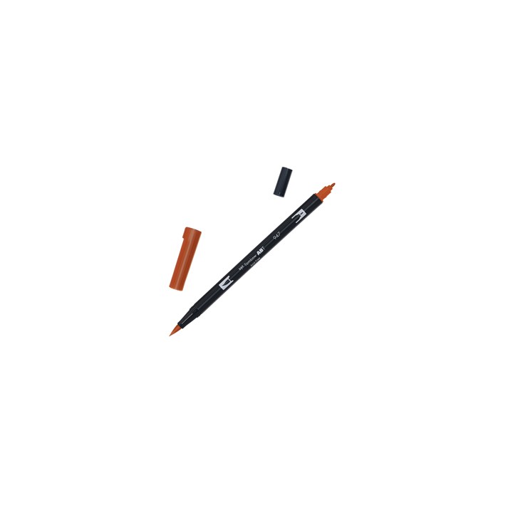Pennarello Tombow ABT Dual Brush 947 Burnt Sienna - Conf da 6 pz.