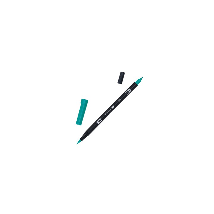 Pennarello Tombow ABT Dual Brush 373 sea blue - Conf da 6 pz.