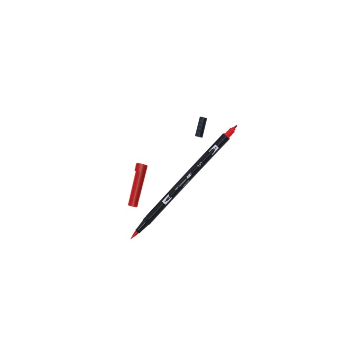 Pennarello Tombow ABT Dual Brush 856 chinese red - Conf da 6 pz.
