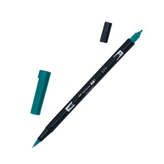 Pennarello Tombow ABT Dual Brush 379 jade green - Conf da 6 pz.