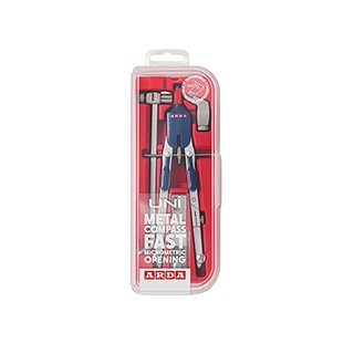 Kit balaustrone fisso Uni + ricambi mine e temperamine Arda - Conf da 6 pz.