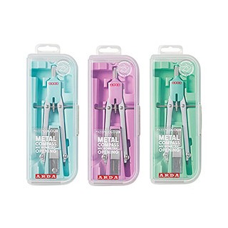 Kit balaustrone fisso Pastel + ricambi mine e temperamine Arda - Conf da 6 pz.