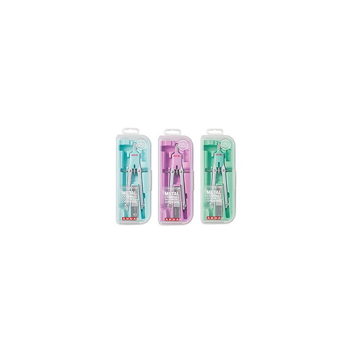 Kit balaustrone fisso Pastel + ricambi mine e temperamine Arda - Conf da 6 pz.