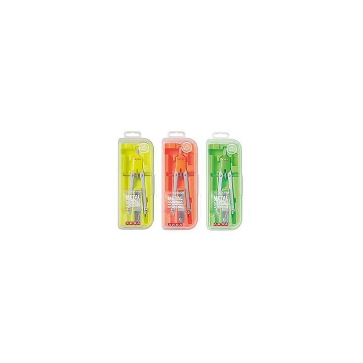 Kit balaustrone fisso Fluo + ricambi mine e temperamine Arda - Conf da 6 pz.