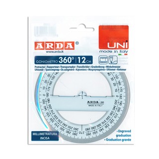GONIOMETRO UNI ARDA 360 12CM