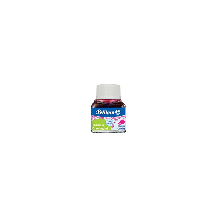 INCHIOSTRO DI CHINA 523 CARMINIO 2 10ML PELIKAN - Conf da 10 pz.