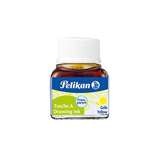 INCHIOSTRO DI CHINA 523 GIALLO 5 10ML PELIKAN - Conf da 10 pz.